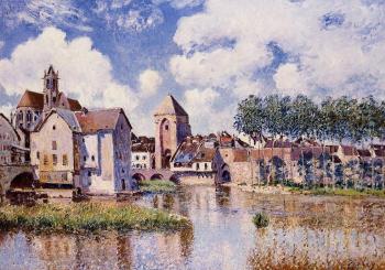 Alfred Sisley : Moret-sur-Loing